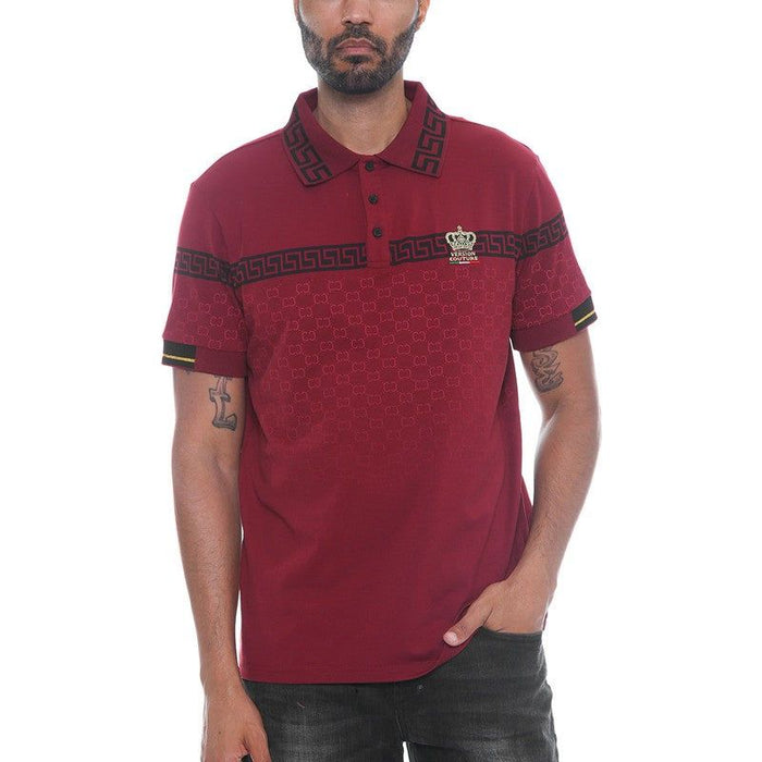 Version Couture Brand Polo Button Down Shirt