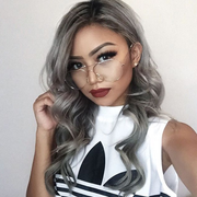 zeroUV Retro Full Metal Aviator Sunglasses With Clear Lenses Glasses 9591 Glasses