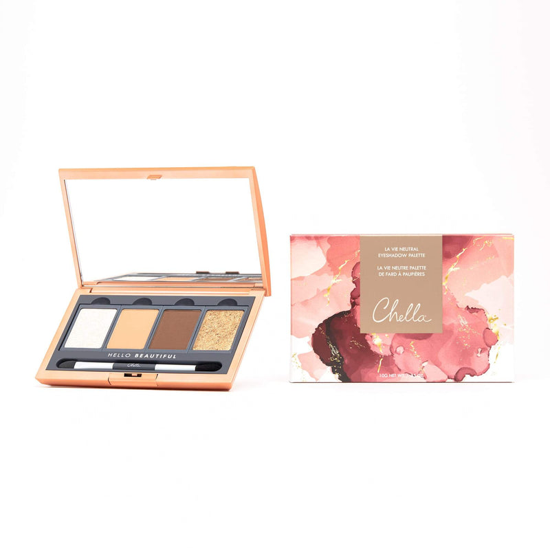 Chella la vie neutral eyeshadow palette Brow & Eye
