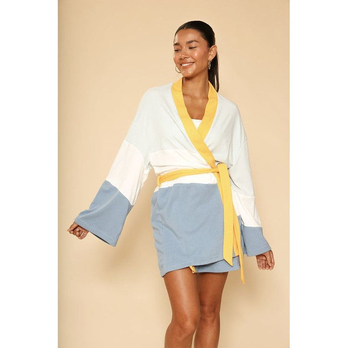 Sunset terry cloth novelty robe