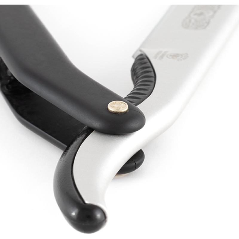 Dovo Dovo Shavette Straight Razor w/ Black Handle 201081 Straight Razor