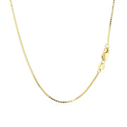 Bids.com 14k Yellow Gold Classic Box Chain 1.0mm Necklaces