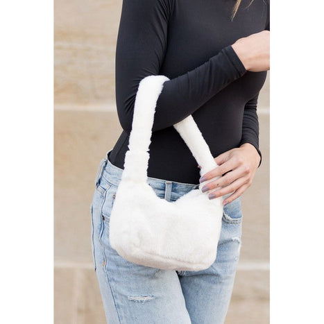 Izzie Plush Shoulder Bag