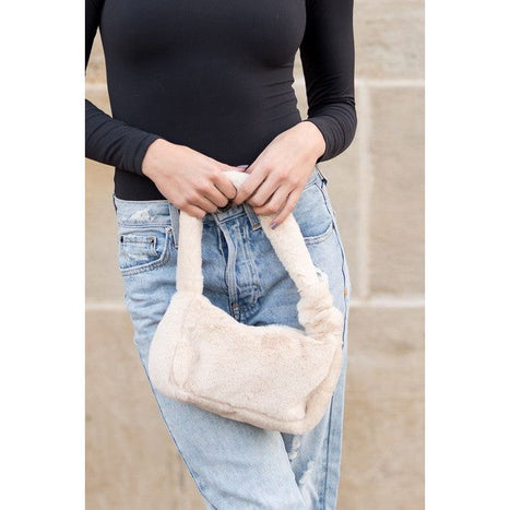 Izzie Plush Shoulder Bag