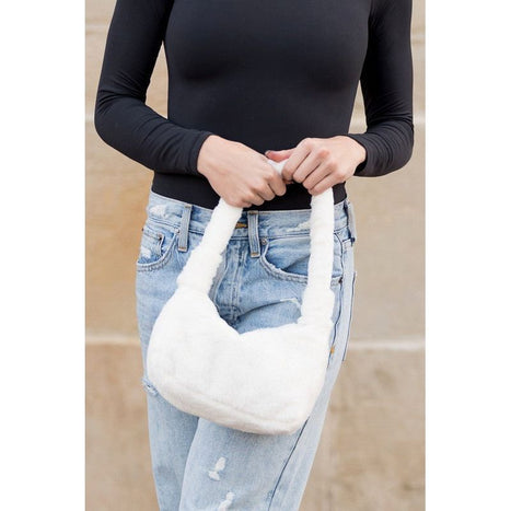 Izzie Plush Shoulder Bag