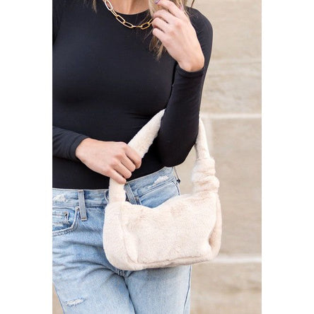 Izzie Plush Shoulder Bag