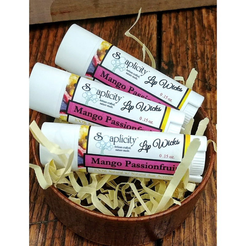 Soaplicity Mango Passionfruit Lip Wick Lip Balm Lip Balms