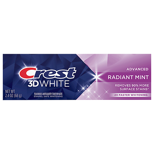 Crest Crest Toothpaste, Radiant Mint, Advanced 2.4 Oz Toothpaste