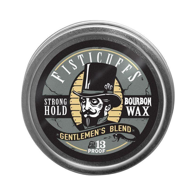 Grave Before Shave Fisticuffs™ Gentlemen's Blend Strong Hold Mustache Wax 1 OZ. Tin Mustache Wax