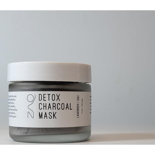 ZAQ Skin & Body - Detox Charcoal Mask - Lavender + Oat