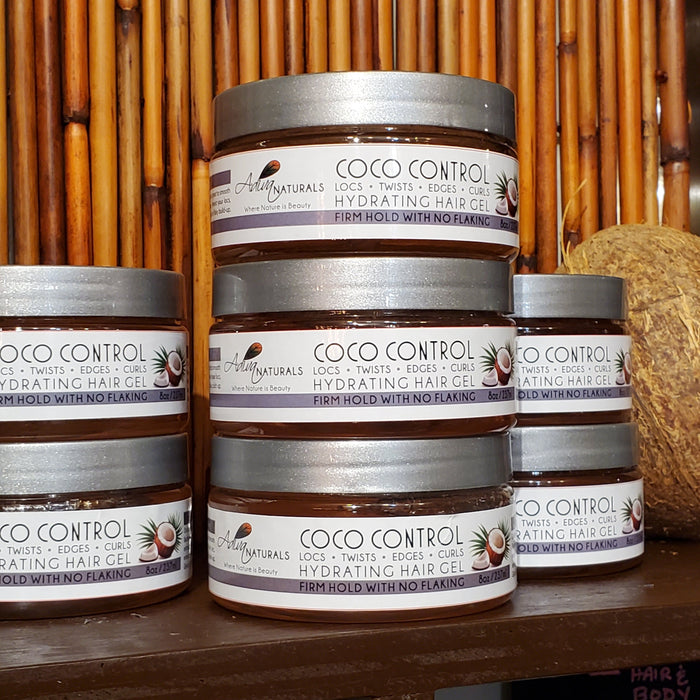 Adiva Naturals - Adiva Naturals - Coco Control Hydrating Hair Gel 8oz