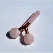 ZAQ Skin & Body Lilly Rose Quartz Relief Facial Roller