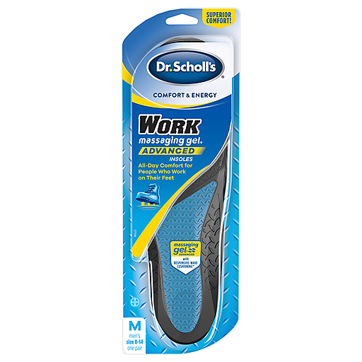 Dr Scholl's Dr Scholl's Comfort & Energy Work Insoles For Men, Size 8-14, 1 Pair Health & Beauty