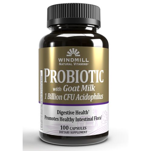 Windmill WINDMILL PROBIOTIC WITH GOAT MILK CAPSULES, 100 COUNT Vitamins & Supplements
