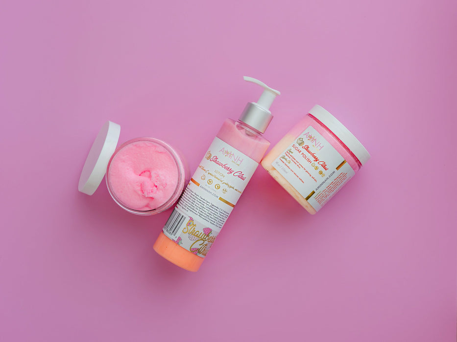 Aminnah "Strawberry Citrus" Body Lotion