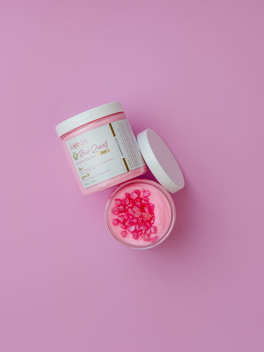 Aminnah "Rose Quartz" Sugar Scrub