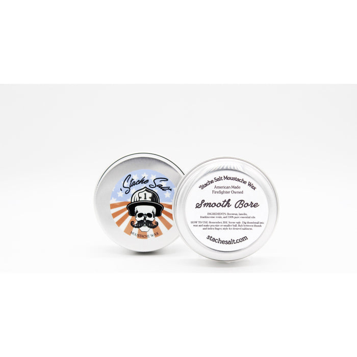 Stache Salt Moustache Wax Smooth Bore - Firme Hold Mustache & Beard Wax