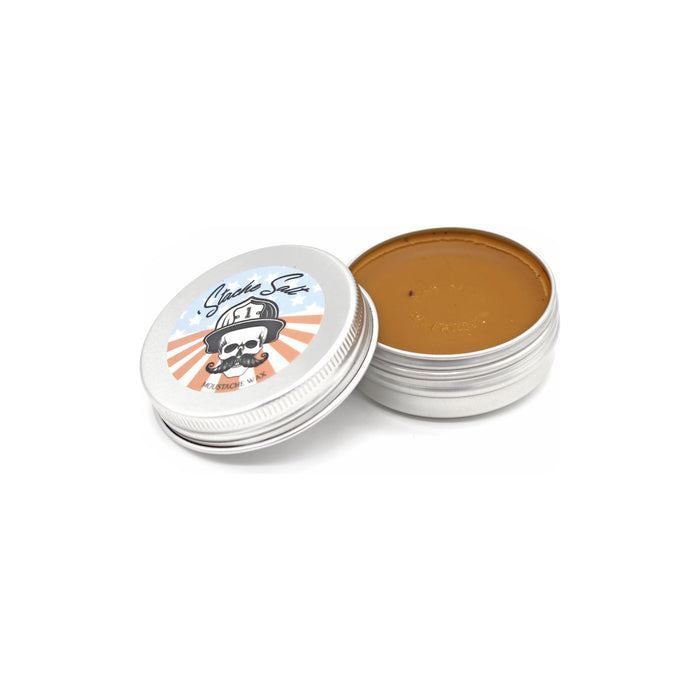 Stache Salt Moustache Wax Smooth Bore - Firme Hold Mustache & Beard Wax