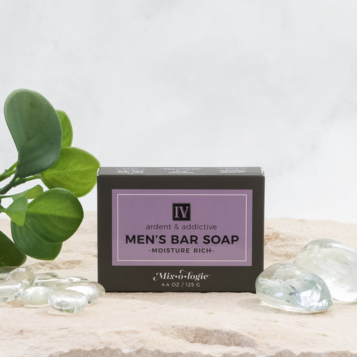 MIXOLOGIE Bar Soap - Men's IV (Ardent & Addictive) scent Men's Bar Soap