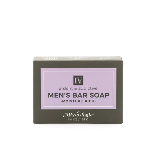 MIXOLOGIE Bar Soap - Men's IV (Ardent & Addictive) scent Men's Bar Soap