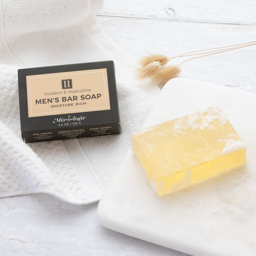 MIXOLOGIE Bar Soap - Men's II (Modern & Masculine) scent Men's Bar Soap