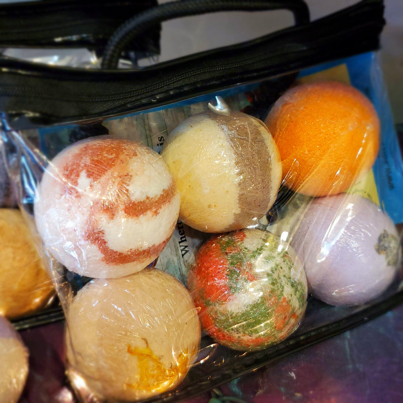 Adiva Naturals Surprise Me Assorted Bath Bomb/Foot Soak 6-pack Bath Bomb