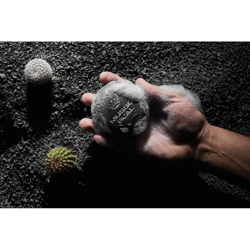 Musgo Musgo Real Solid Shampoo Bar Black Edition 130g Solid Shampoo Bar