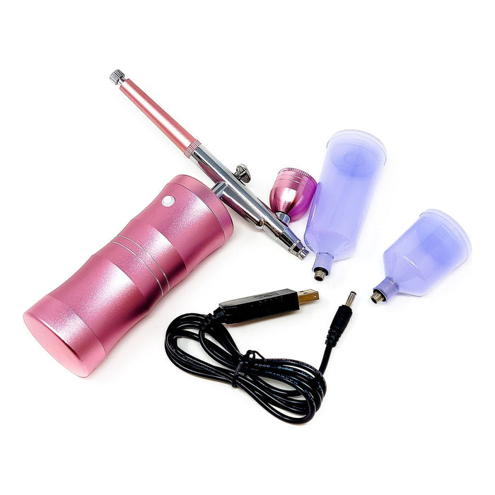 Professional Cordless Rechargeable Airbrush Kit | Air Brush For Paint, Makeup & Etc