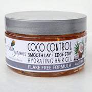Adiva Naturals Coco Control 'Smooth Lay-Edge Stay' Hydrating Hair Gel 4oz Gel