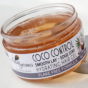 Adiva Naturals Coco Control 'Smooth Lay-Edge Stay' Hydrating Hair Gel 4oz Gel