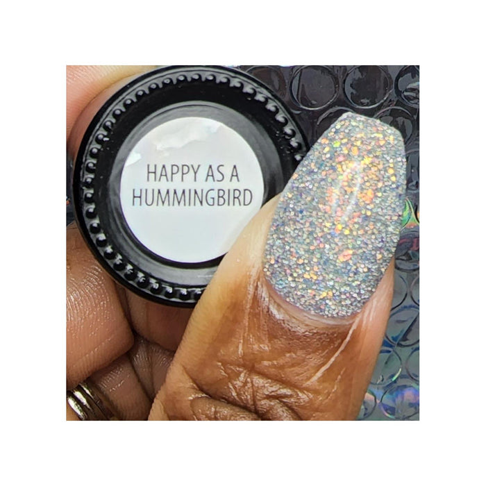 Uberchic Beauty Happy As A Hummingbird   Iridescent Reflective Gel Polish