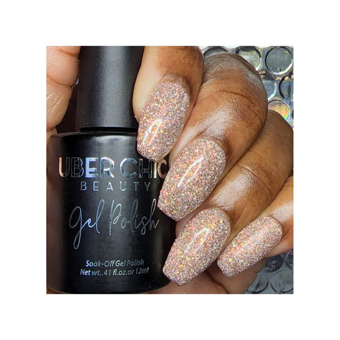 Uberchic Beauty Auburn Skies   Iridescent Reflective Gel Polish