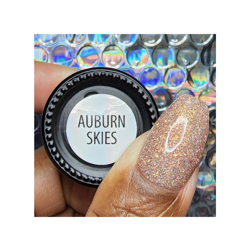 UberChic Beauty Auburn Skies - Iridescent Reflective Gel Polish Gel Polish