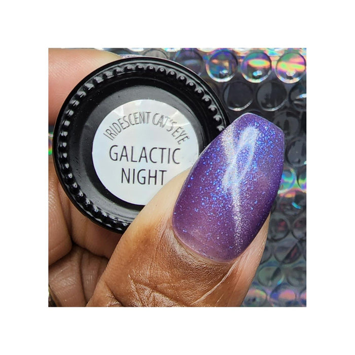 Uberchic Beauty Galactic Night   Cats Eye Iridescent Gel Polish