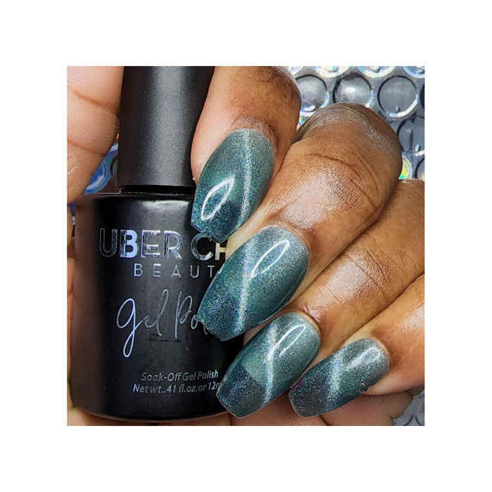 Uberchic Beauty Off The Radar   Holo Cats Eye Gel Polish