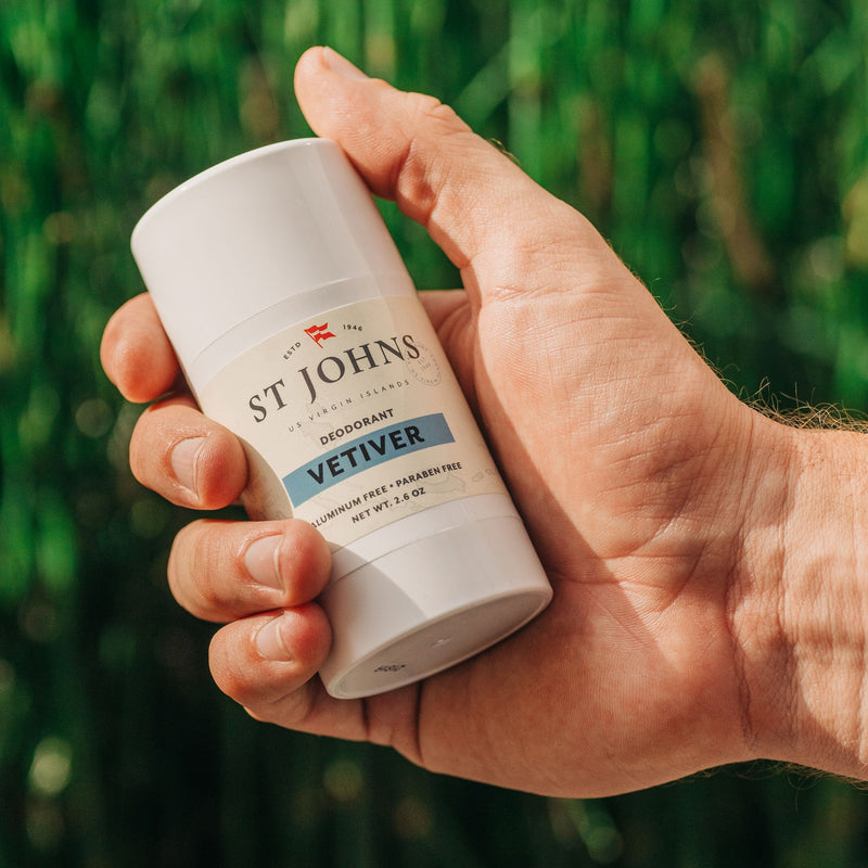 St Johns Fragrance Co LLC™ Vetiver Aluminum Free Deodorant Deodorant