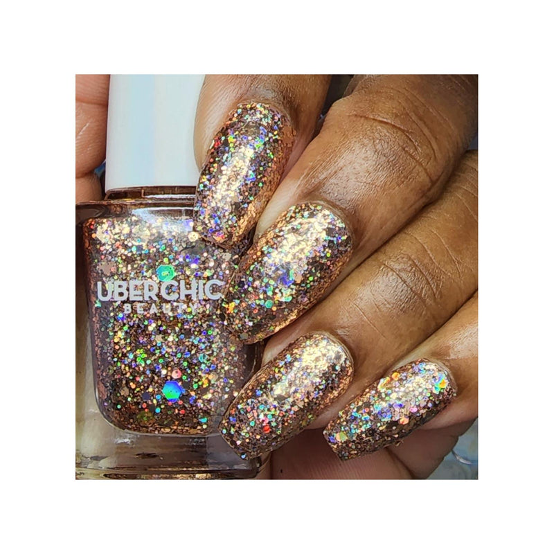 UberChic Beauty 24K Chic - Holographic Polish Regular Polish