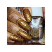 UberChic Beauty Who Spiked The Cocoa? - Holographic Polish Regular Polish