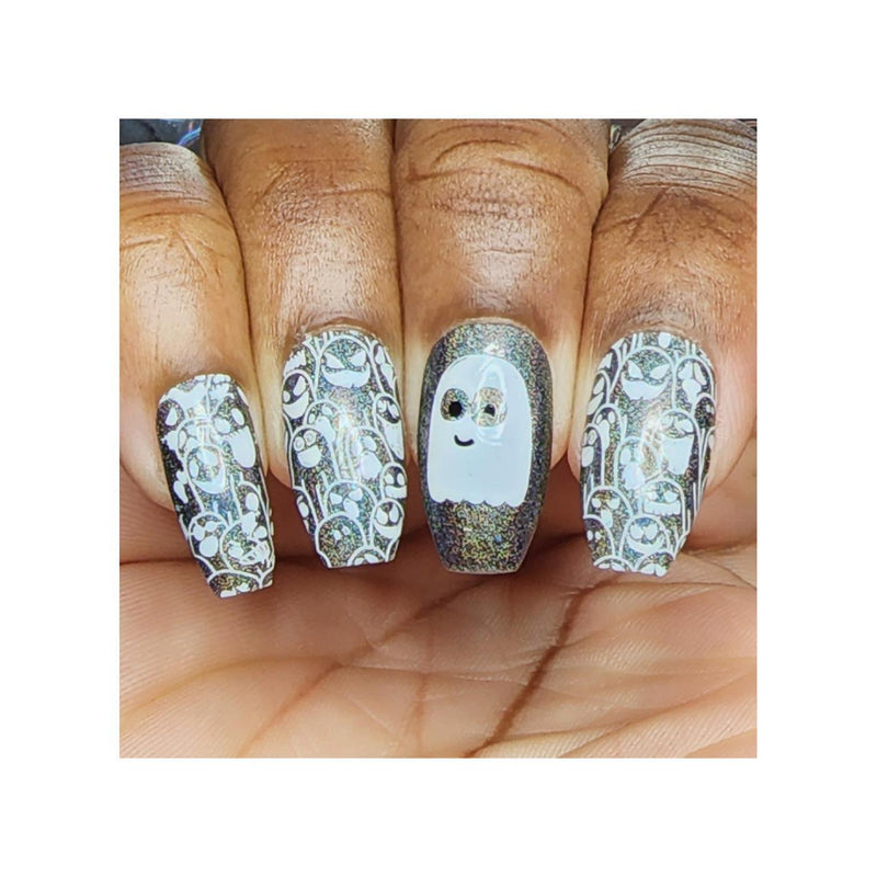 UberChic Beauty Halloween-08 Stamping Plate