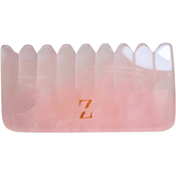 ZAQ Skin & Body - Rose Quartz Hair Comb