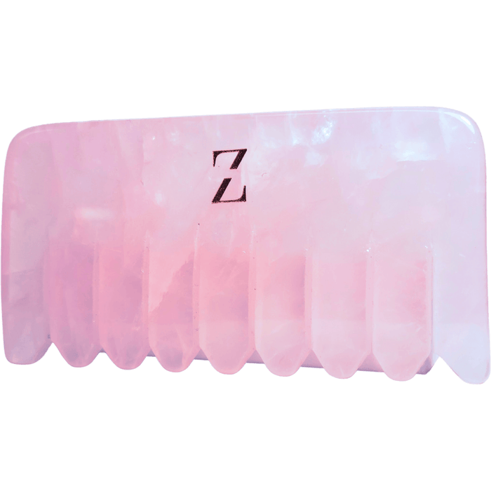 ZAQ Skin & Body - Rose Quartz Hair Comb