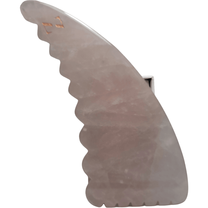 ZAQ Skin & Body - Rose Quartz Body/Face Gua Sha Massage Tool