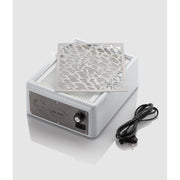 nbmsupply Air Max Panther Nail Dust Collector Silver with HEPA Filter – Professional Nail Table Vacuum Nail dust collector