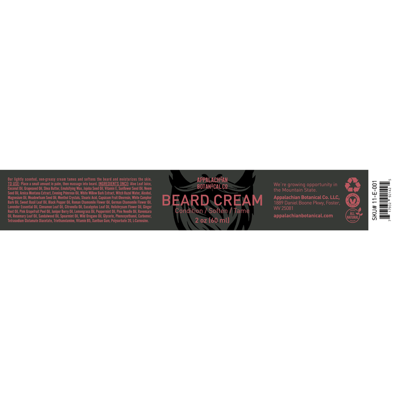 Appalachian Botanical Co. Beard Cream Beard cream