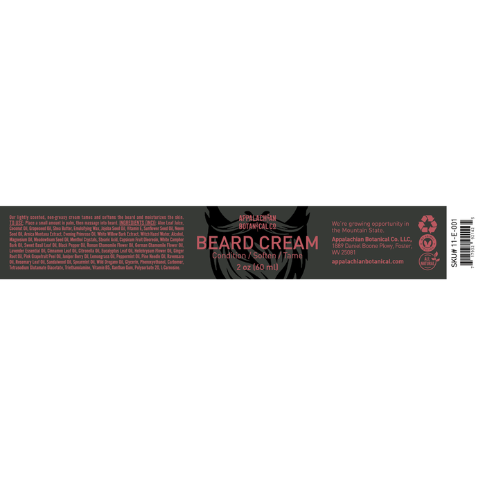 Appalachian Botanical Co. Beard Cream