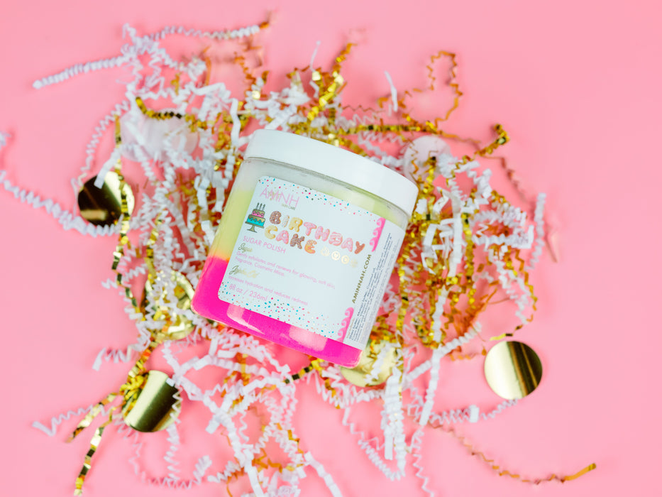 Aminnah "Birthday Cake" Sugar Scrub