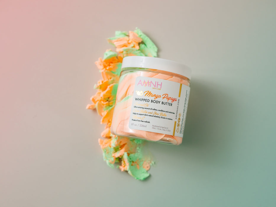 Aminnah Mango Papaya' Whipped Body Butter