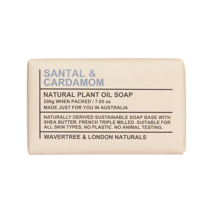 Wavertree & London Santal & Cardamon Natural Soap 7 Oz