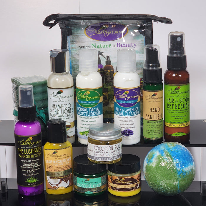 Adiva Naturals - Adiva Naturals - Twelve of our favs: Natural Treasure Gift Box