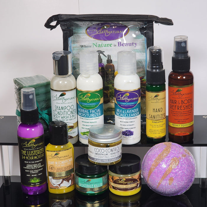 Adiva Naturals - Adiva Naturals - Twelve of our favs: Natural Treasure Gift Box